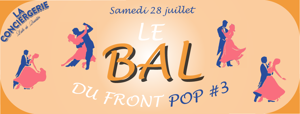 image vectorielle d'un bal populaire